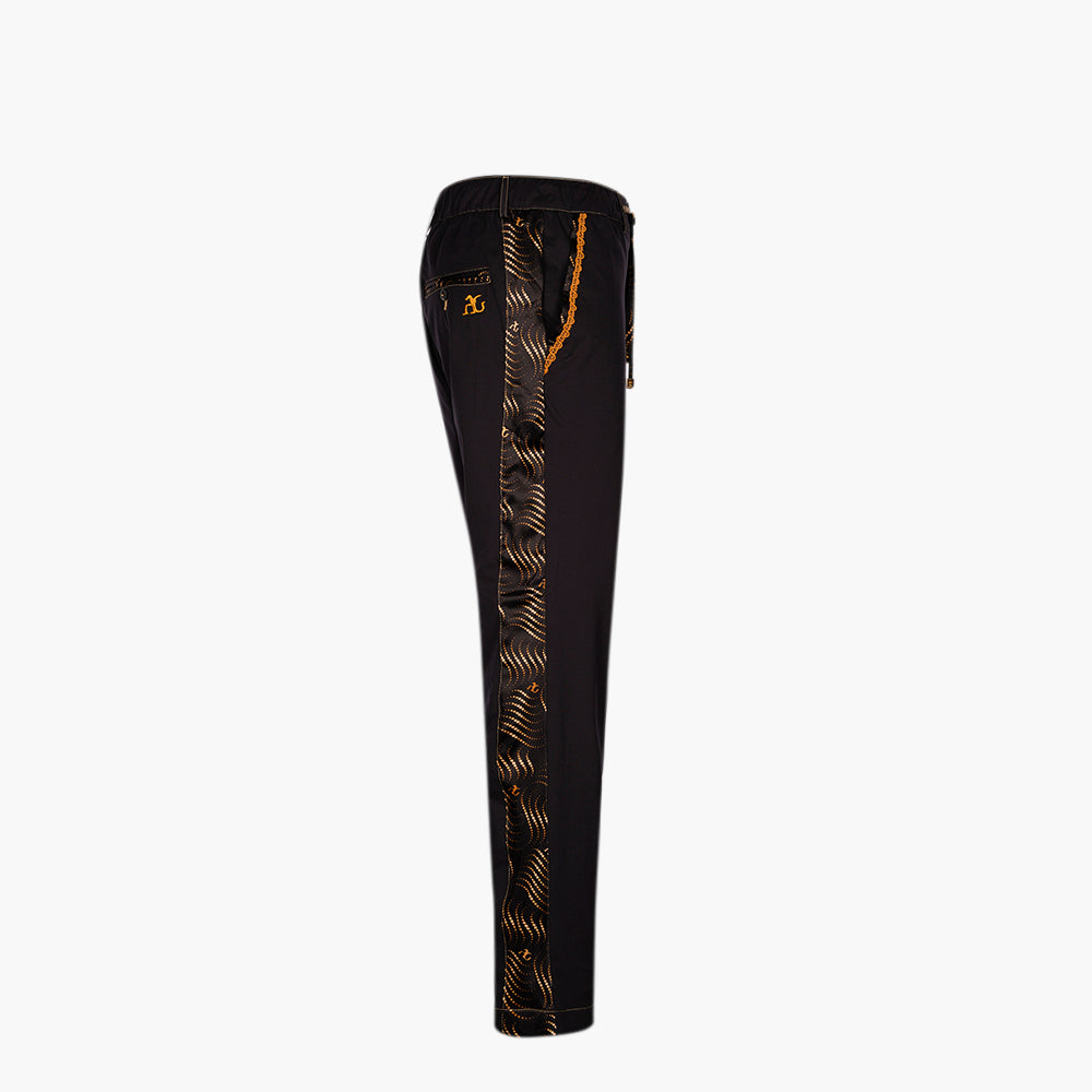 Luxury Loungewear Set with Silk Inserts