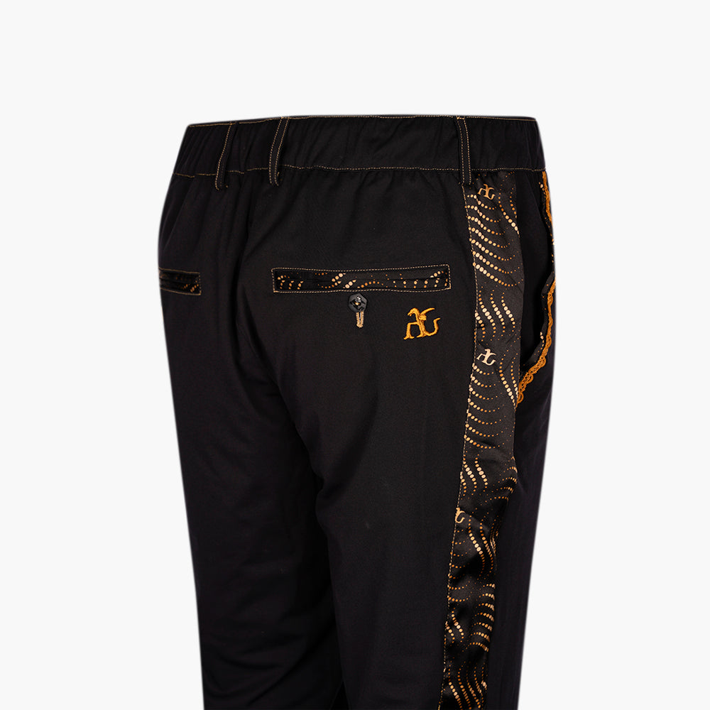 Luxury Loungewear Set with Silk Inserts