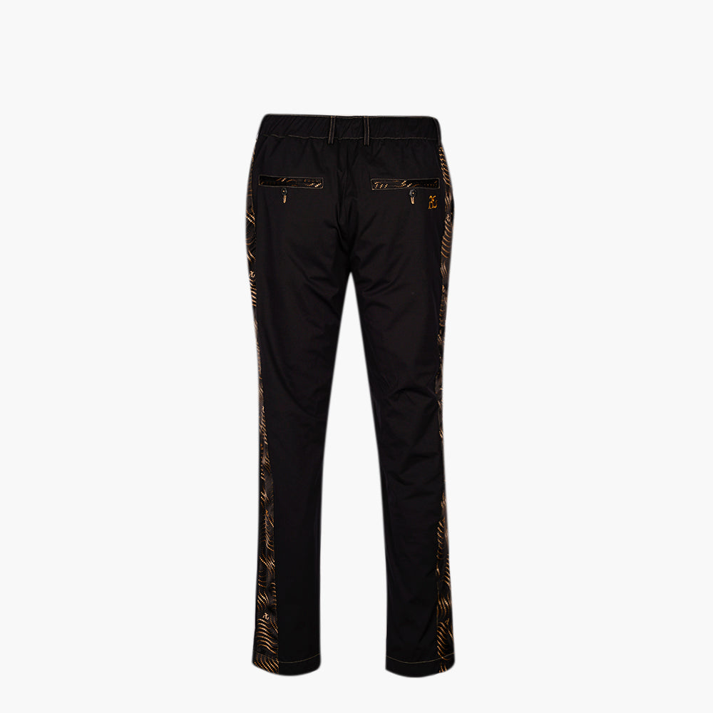 Luxury Loungewear Set with Silk Inserts