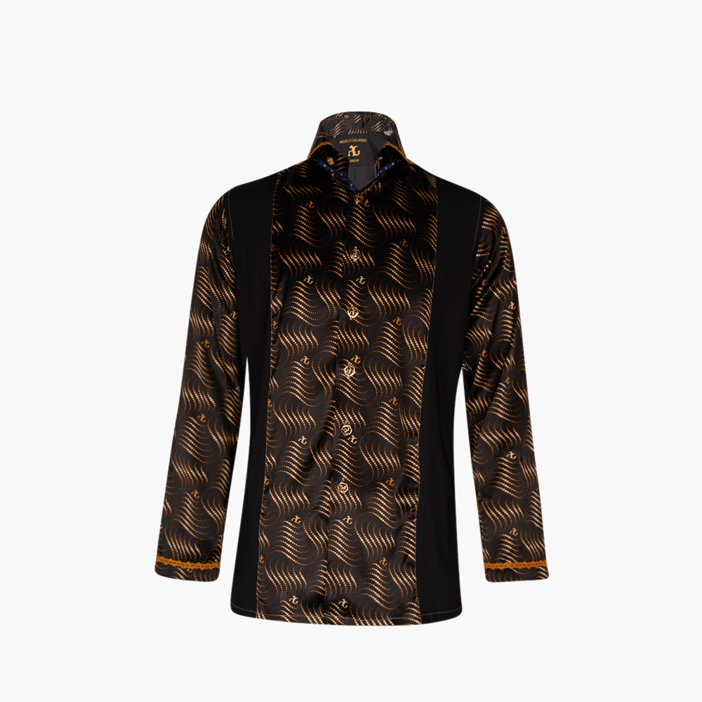 Luxury Loungewear Set with Silk Inserts