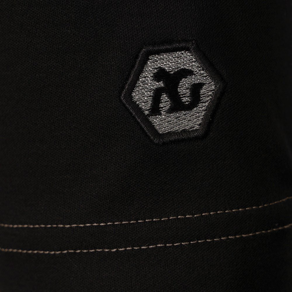 Black & Silver Alloro Cotton T-Shirt - Angelo Galasso - Luxury Italian Menswear London