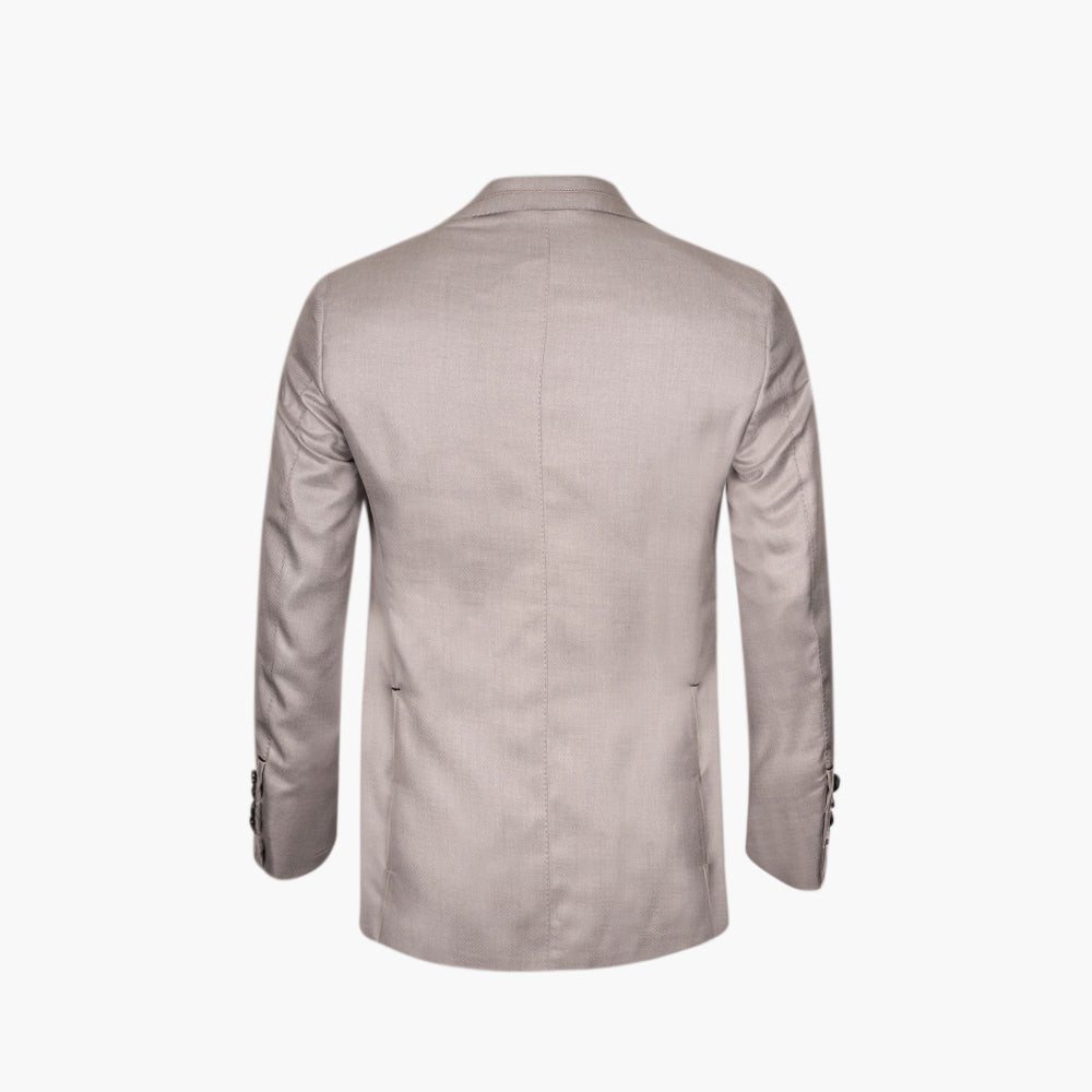 Angelo galasso Grey Crown Silk Blazer - Angelo Galasso - Luxury Italian Menswear London