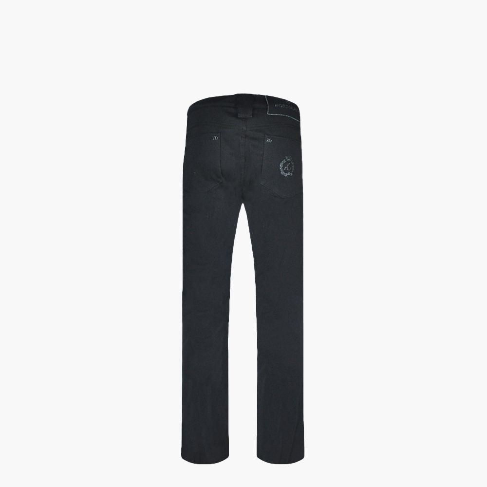 Black & Silver Alloro Jeans - AGJJNSCO01