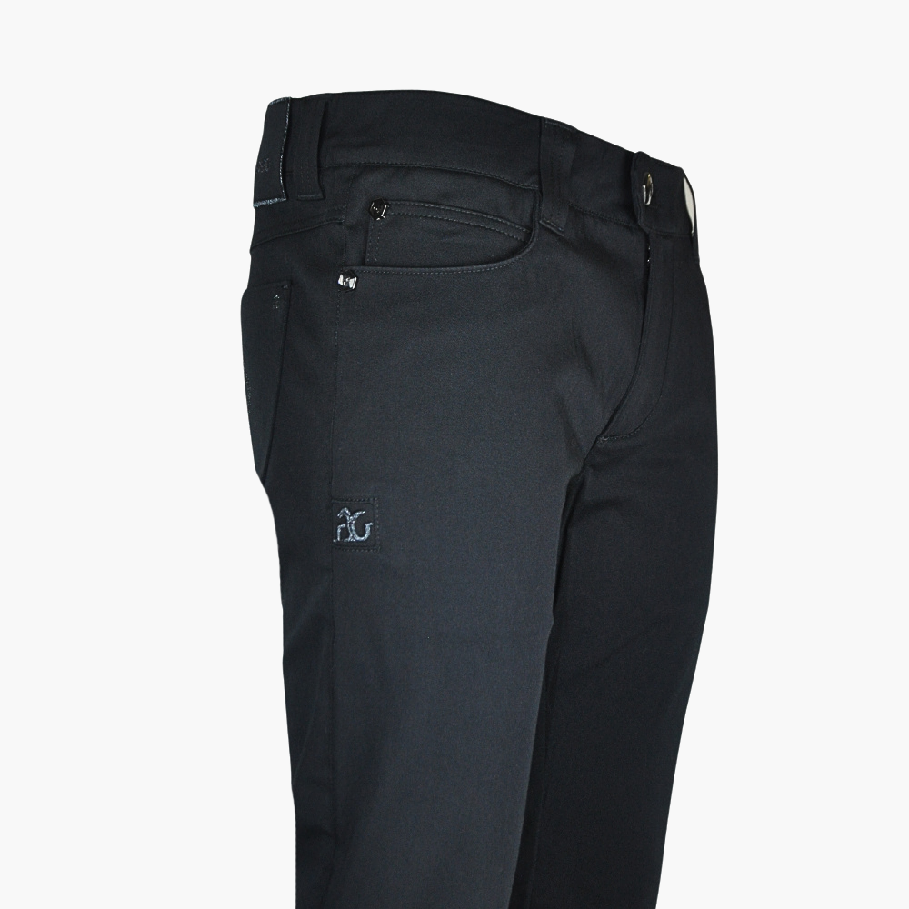 Black & Silver Alloro Jeans - AGJJNSCO01