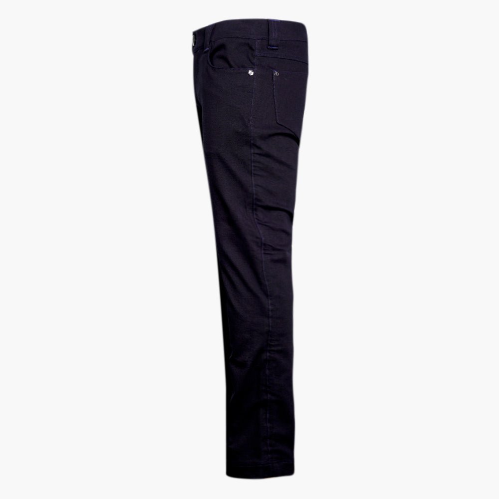 Dark Blue & Blue Alloro Jeans - Angelo Galasso - Luxury Italian Menswear London