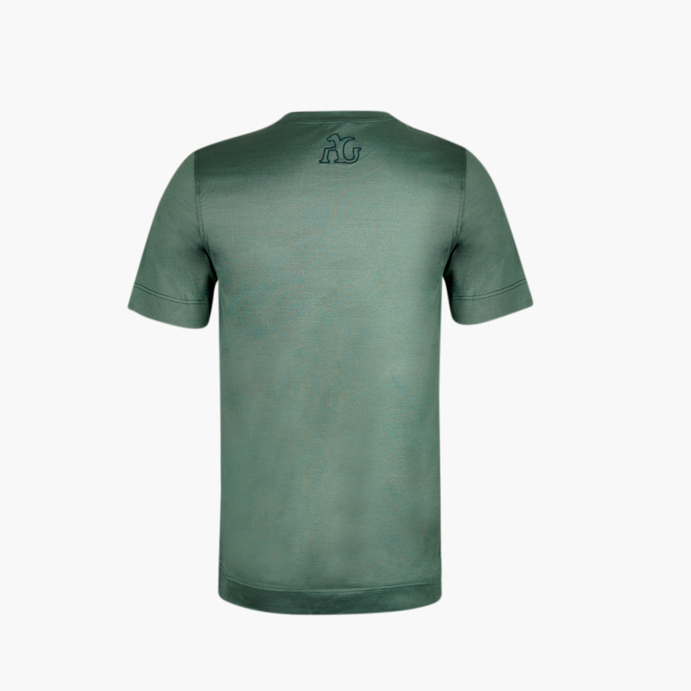 Green Crown Logo T-Shirt - AS24STTSH02