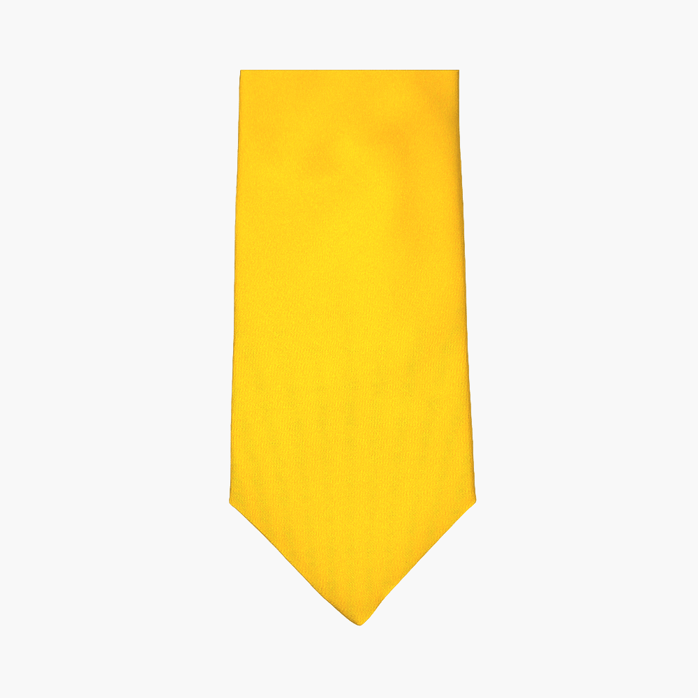 Yellow Silk Tie - Angelo Galasso - Luxury Italian Menswear London