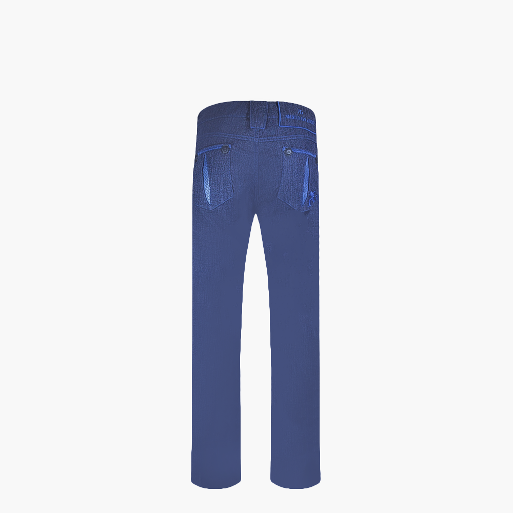 Blue Jeans with Python Inserts