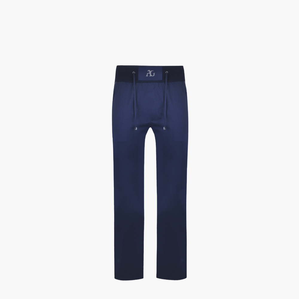 Navy Blue Alloro Logo Tracksuit - B11MR01002