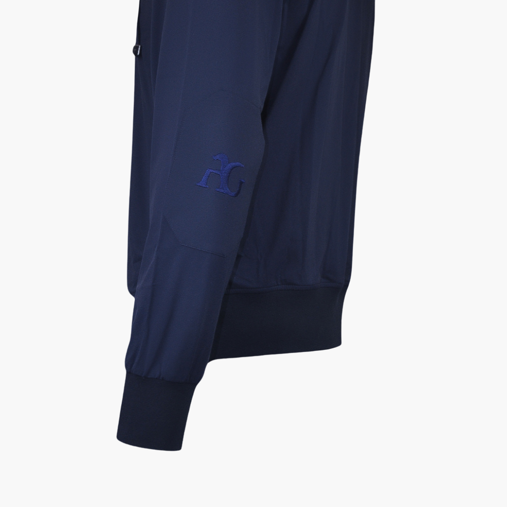 Navy Blue Alloro Logo Tracksuit - B11MR01002
