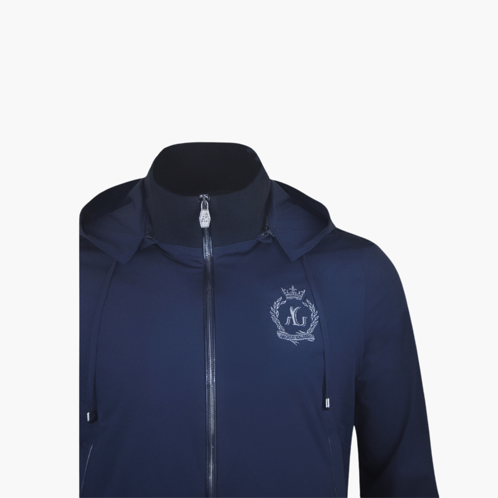 Navy Blue Alloro Logo Tracksuit - B11MR01002