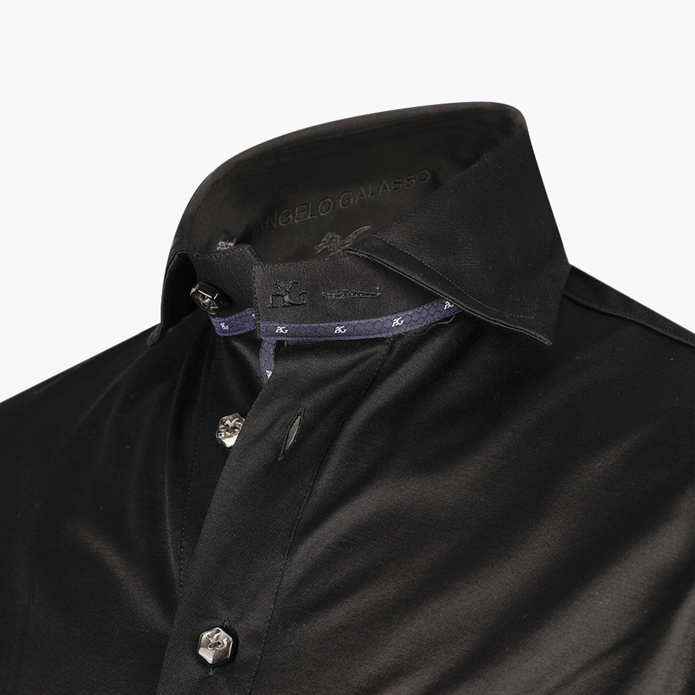 Black Jersey Shirt Dragoon Polo