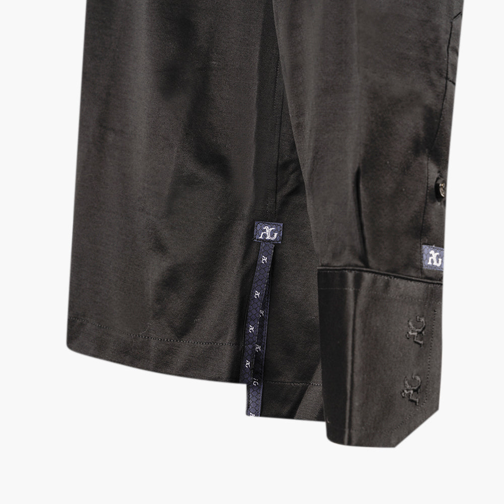 Black Jersey Shirt Dragoon Polo