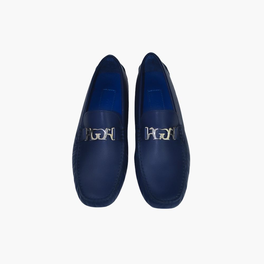 Blue Ornament Driver Shoes – B11MS21001