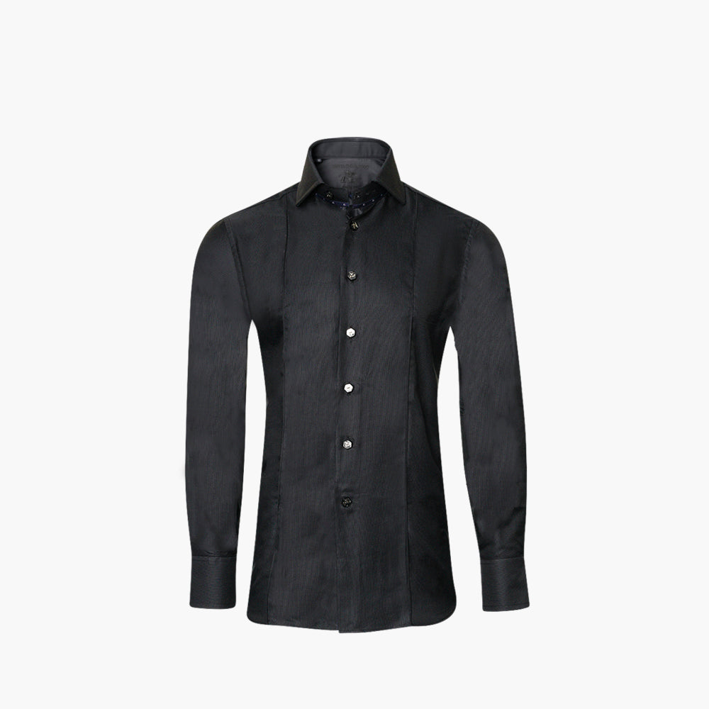 Black Classic Piave Mason Shirt - AG1HASCO03