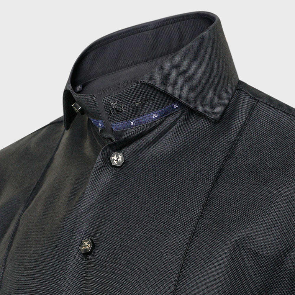 Black Classic Piave Mason Shirt - AG1HASCO03