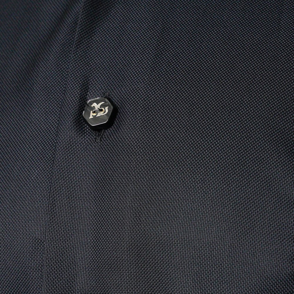 Black Classic Piave Mason Shirt - Angelo Galasso - Luxury Italian Menswear London