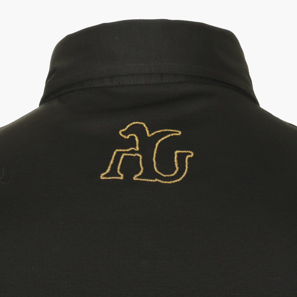 Black Jersey Alloro Polo - AGTPLOCO01