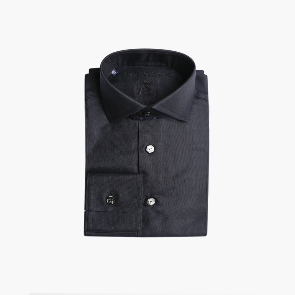 Black Classic Piave Mason Shirt - AG1HASCO03