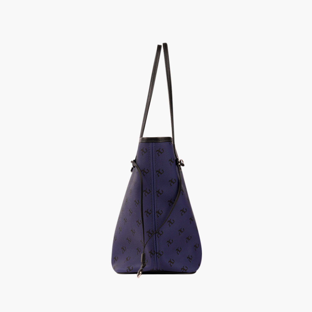 AG Monogram Electric Blue Tote Bag