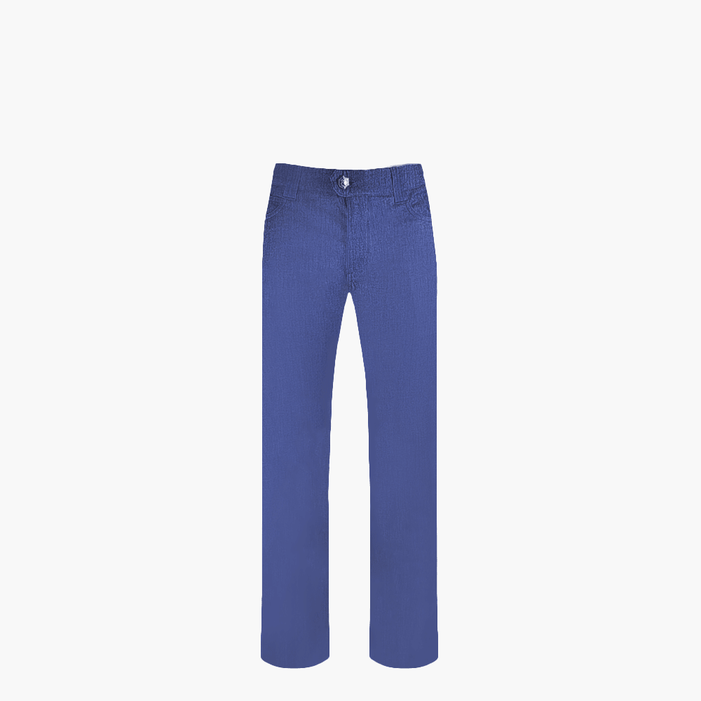 Blue Jeans with Araldica Crest - Angelo Galasso - Luxury Italian Menswear London