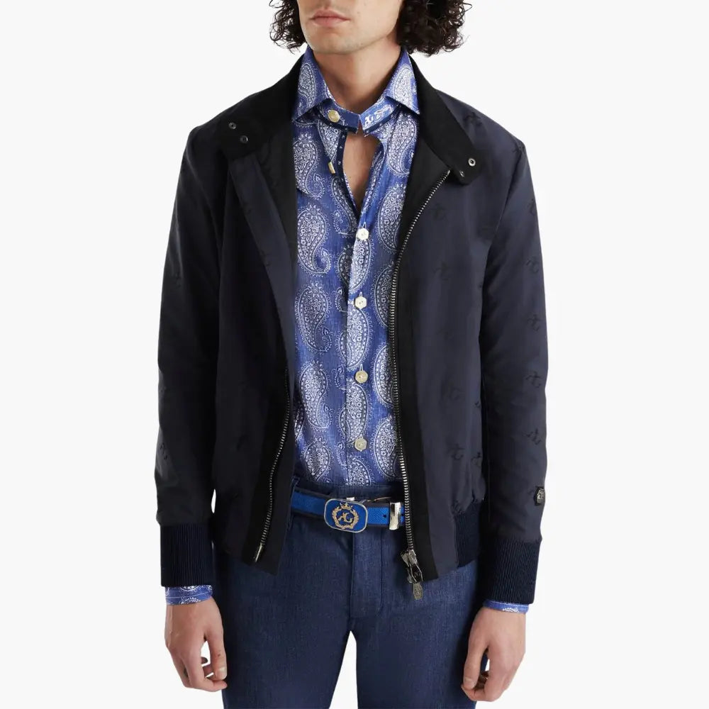 Angelo Galasso Cotton Paisley Mason Shirt - Angelo Galasso - Luxury Italian Menswear London