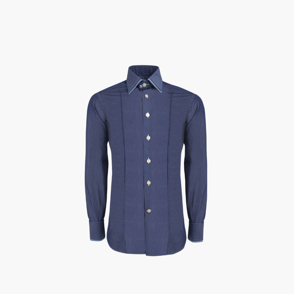 Double Blue Denim Caputi Shirt
