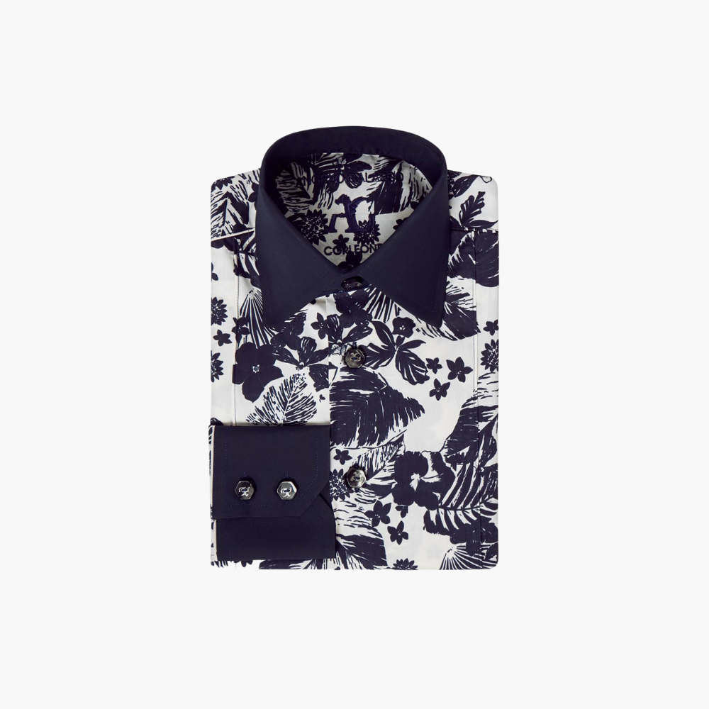 Floral Design Corleone Shirt