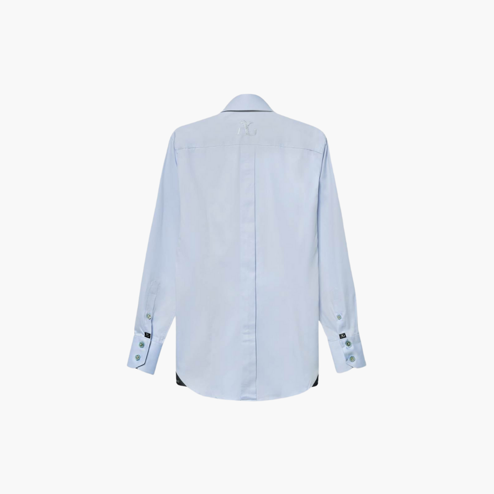 Light Blue Corleone Dragoon Logo Shirt