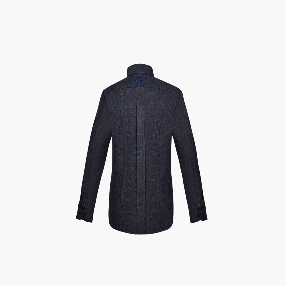 Denim Polka Dot Corleone Shirt